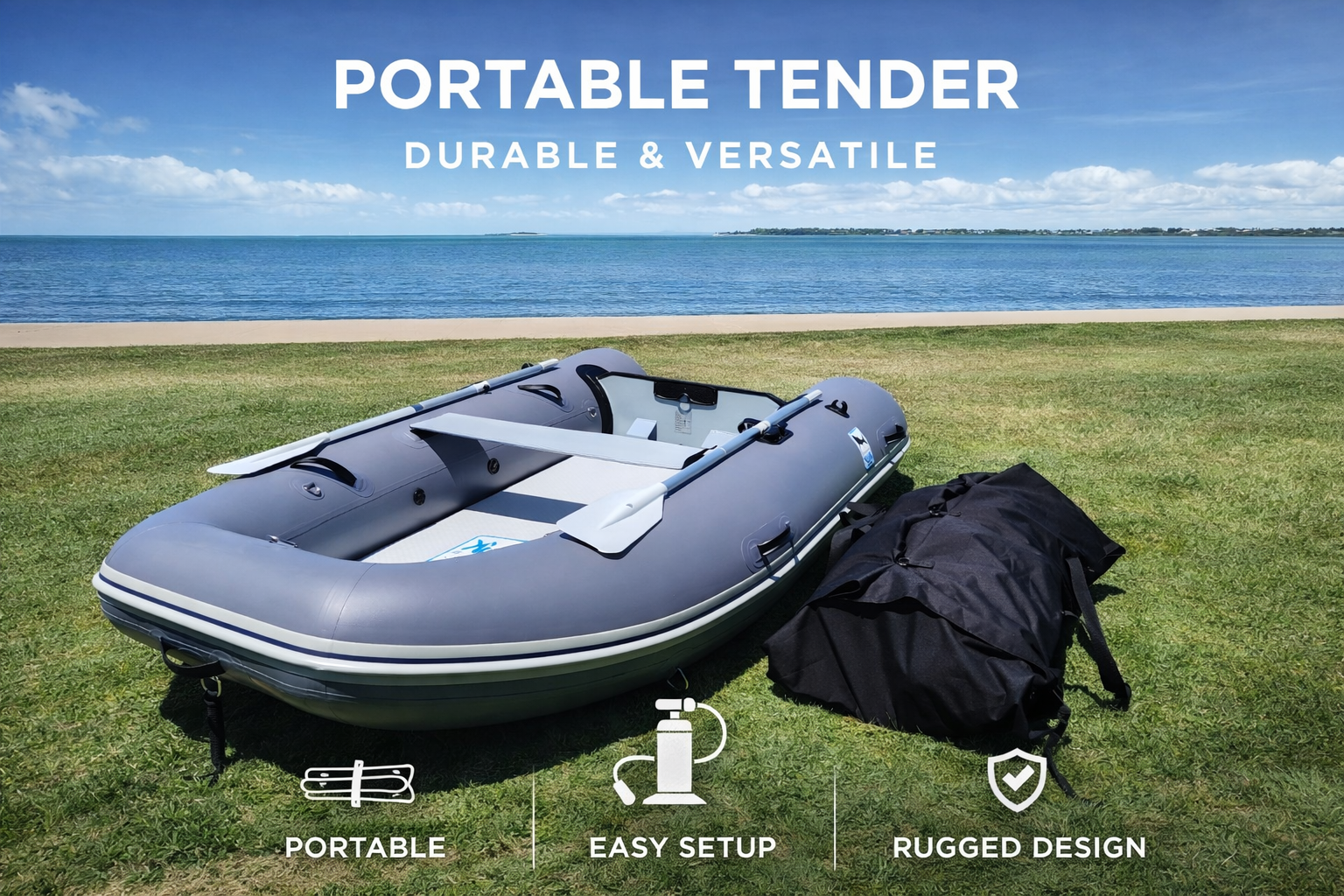 Adventure Shark 2.8M Portable Tender